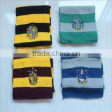 Walson 4 Colors Stripe Cospaly Scarf Gryffindor-Slytherin-Hufflepuff-Ravenclaw Gift Cosplay thumbnail-1