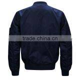 Fashion Outdoor Adventure Mens Denim Jacket Zipper Jacket Custom Varsity Jacket Wholesale thumbnail-3
