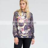 Unisex Autumn/winter Long Sleeve Crewneck Fleece Funny Couple Sweatshirt thumbnail-3