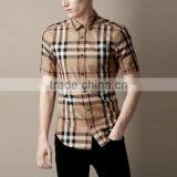 Short Sleeve Fashion Slim Fit Men Shirt thumbnail-1