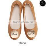 Wholesale PU Leather Monogrammed Ballet Flats thumbnail-3