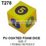 2pcs Plastic Inflatable Dice Soft Cubes Dot Dice thumbnail-5