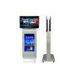 Restaurant 3G Digital Signage Displays Four Anti Glare LED Screen , Double Side