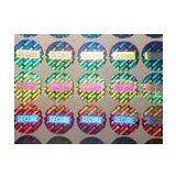 Laser Hologram PET Printed Adhesive Labels For Anti-Counterfeiting