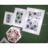Marble Jewellery Boxes - Designer Decorative Box Carving,Marble Inlay Box