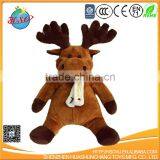 plush Christmas toy elk toy