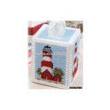 Cross Stitch Craft (House Tissue Case) thumbnail-1