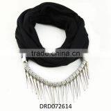Spring Animal Jewelry Scarf With Butterfly Charms thumbnail-1
