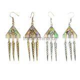 XP-TE-2155 Factory Price Stud Dangle Lady Seed Bead Tassel Earring thumbnail-4