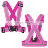 pink reflective safety belt for girl/women