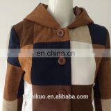 Ladies Suede Patched Jackt thumbnail-3