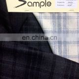 wool dress fabric with check