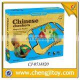 Middle Chinese checkers magnetic board games