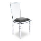 Eco-Friendly Lucite Chair Living Room Luxury Acrylic Wedding Chair Dining Chair