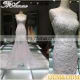 Alibaba China Dress manufacture Beaded Long Train Mermaid Corset Evening dress
