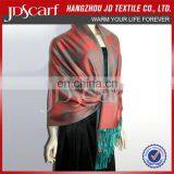 fashion jersey pashmina scarf JDC-264 LATEST 50% viscose+50% acrylic multicolor pamshmina scarf