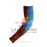 2016 Hot Wholesale New Design Color Printing Elastic UV Protection Quick Drying Breathable 100%Polyester Sports Wear Arm Sleeves thumbnail-4