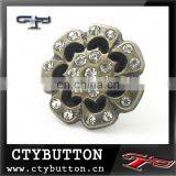 CTYRB-0 (14)round Crystal Buttons for Wedding Dress