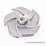 Standard ANSI B73.1 Process Pump Parts CD4M Titanium Goulds 3196 Pump Impeller thumbnail-1