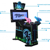 New 2 Players Alien Shooting Game Kids Arcade Game Machine thumbnail-3