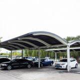 Waterproof Powder Spray Paint Residential Solar Carport thumbnail-3