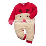 Cute toddlers long sleeve jumpsuit newborn baby boy's and girls cotton rompers infants bodysuits for Christmas