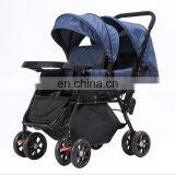 Twin Lightweight and Compact Baby Stroller Foldable Infant Pram Pushchair