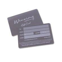 Custom Credit Card Size Business Card With Embossed Number Holographic Overlay for High Quality Plain Pvc Card Printing Hologram thumbnail-3