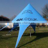 Manufacturing Waterproof Blue Color Beach Star Hotel Tent With Custom Logo Printing thumbnail-1