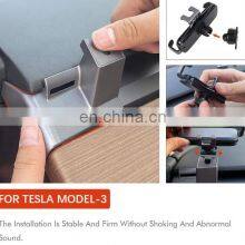 Dashboard Cell Phone Mount Holder For Tesla Model 3/Y Car Phone Mount Holder GPS Display Bracket thumbnail-5