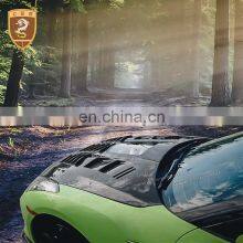 Hot Sale Carbon Engine Hood Bonnet Glass Auto Parts Suitable For Nissan GTR R35 Transparent Hood thumbnail-4