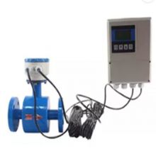 Liquid Water Flow Meter RS485 Digital LED Display Electromagnetic Flow Meter