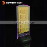 LED Light Acrylic Table Stand Menu Holder thumbnail-3