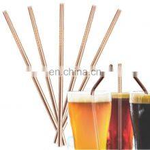 High Quality Eco-friendly Stainless Steel Smoothie Straws thumbnail-4