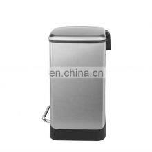 High Quality 2 Compartments 24 Liter Recycling Bin Soft Closing Stainless Steel Large Recycle Household Kitchen Trash Can thumbnail-4