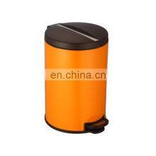 Colorful Waste Bins 3L 5L 12L Metal Waste Bin Bathtoom Kitchen Bedroom Office Trash Bin thumbnail-4