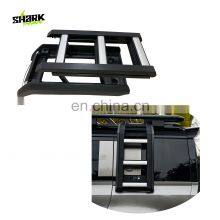 Aluminum Retractable Black Side Window Ladder Tail Ladder For Land Rover Defender New Model Rear Door Climbing Ladder thumbnail-1