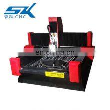 SENKE Granite Bricks Stones Double Heads Table Saw Stone Cutting Machine Large Stone Cutting Machine thumbnail-2