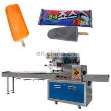 Automatic Ice Lolly Bar Popsicle Stick Cream Packing Machine Ice Candy Pop Pillow Flow Packaging Machine