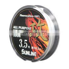 High Strength Attack 100m Carbon Line Transparent Fishing Lines For Seawater / Fresh Water thumbnail-3