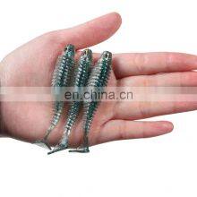 JOHNCOO Soft Plastic Lures Bait 80mm 110mm Fishing Lure Swimming Worm Artificial Lure thumbnail-5