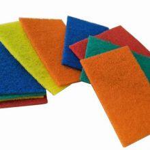 Heavy Duty Green Scouring Sponges Pad for Kitchen Cleaning Esponja Verde thumbnail-2