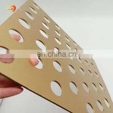 2018 Hot Sale 3 Coating Pvdf Aluminum Perforated Metal Screen Sheet thumbnail-4
