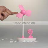 Lovely Hot Selling Usb Mini tv Fan,mini Electric Hand Fan