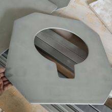 NSiC Slabs for Basin Loading, Advanced NSiC Setter Plates, Nitrided Bonded Silicon Carbide Ceramic Kiln Shelves, NSiC Batts, SiC Plates thumbnail-2