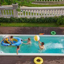 Manufacturer JOYSPA Endless Pool 6m Acrylic Spa Swimming Pool thumbnail-5