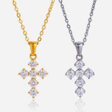 316L Hypoallergenic Stainless Steel Necklace With 18K Gold PVD Coating thumbnail-2