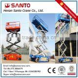 China Electric Hydraulic Scissor Lift Table Working Platform Self propelled Scissor lift indoor Stationary Use