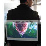 21.5 Inch Wall Mount Wifi 3g Android Backpack Advertising Display/ Andriod Backpack Digital Signage Advertising Software thumbnail-4