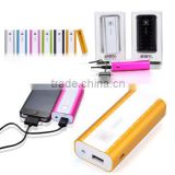 5600/5200/4400/4000/3600mah OEM Mobile power bank charger MP010 manufacturer supply with one year warranty